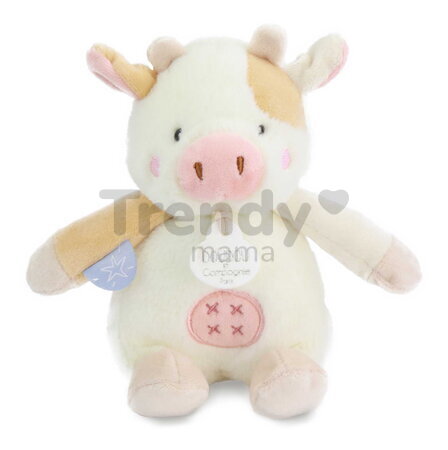 Plyšové zvieratko so zvukom The Farm Doudou with Sound Box Doudou et Compagnie v darčekovom balení rôzne druhy 17 cm od 0 mes DC4358