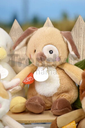 Plyšové zvieratko so zvukom The Farm Doudou with Sound Box Doudou et Compagnie v darčekovom balení rôzne druhy 17 cm od 0 mes DC4358