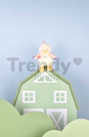 Plyšové zvieratko so zvukom The Farm Doudou with Sound Box Doudou et Compagnie v darčekovom balení rôzne druhy 17 cm od 0 mes DC4358