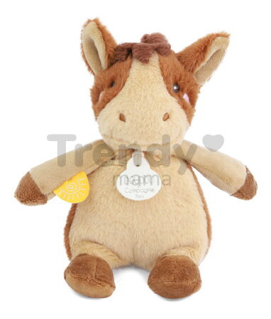 Plyšové zvieratko so zvukom The Farm Doudou with Sound Box Doudou et Compagnie v darčekovom balení rôzne druhy 17 cm od 0 mes DC4358