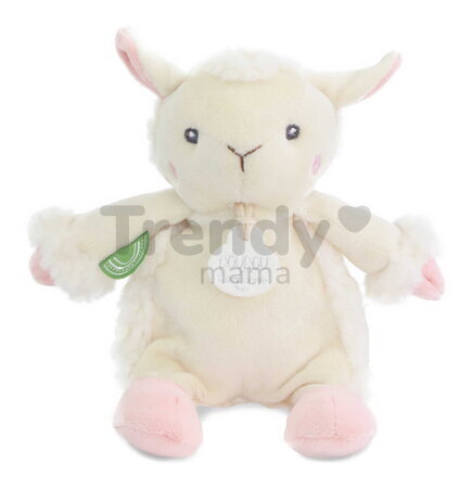 Plyšové zvieratko so zvukom The Farm Doudou with Sound Box Doudou et Compagnie v darčekovom balení rôzne druhy 17 cm od 0 mes DC4358