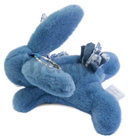 Plyšový zajačik prívesok na kľúče Keyring Bag Charm Doudou et Compagnie viac farieb od 24 mes DC4374