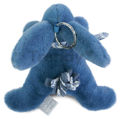 Plyšový zajačik prívesok na kľúče Keyring Bag Charm Doudou et Compagnie viac farieb od 24 mes DC4374
