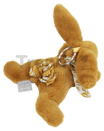 Plyšový zajačik prívesok na kľúče Keyring Bag Charm Doudou et Compagnie viac farieb od 24 mes DC4374