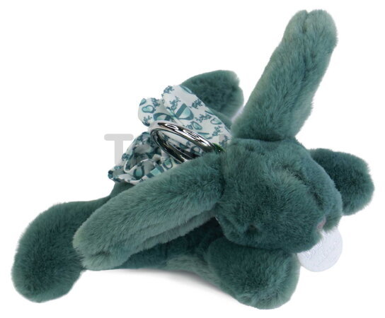 Plyšový zajačik prívesok na kľúče Keyring Bag Charm Doudou et Compagnie viac farieb od 24 mes DC4374