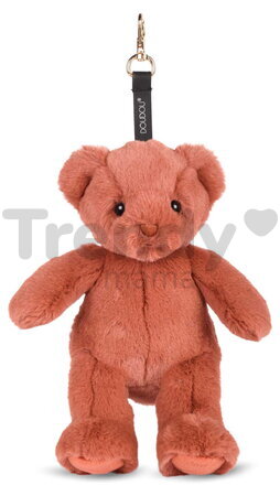 Plyšový medvedík prívesok na kľúče Terracotta Bear Bag Charm Doudou et Compagnie ružový 20 cm od 24 mes DC4386