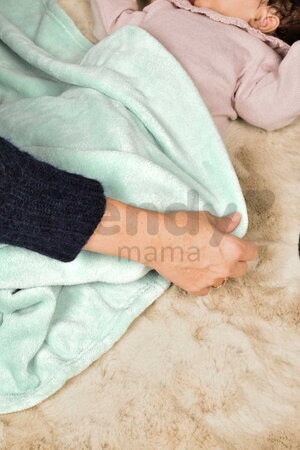 Deka pre bábätko Almond Green Blanket Doudou et Compagnie zelená 100*70 cm od 0 mes DC4573