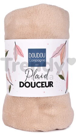 Deka pre bábätko Beige Blanket Doudou et Compagnie béžová 100*70 cm od 0 mes DC4575