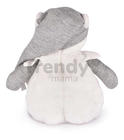 Plyšový medvedík Doudou 25 Years Musical Night Light Star Projector Grey Doudou et Compagnie so svetlom hudbou a bielym šumom sivý 19 cm od 0 mes