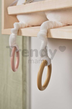 Plyšový medvedík s melódiou Doudou 25 Years Music Box Beige Doudou et Compagnie narodeninová edícia béžový 20 cm od 0 mes