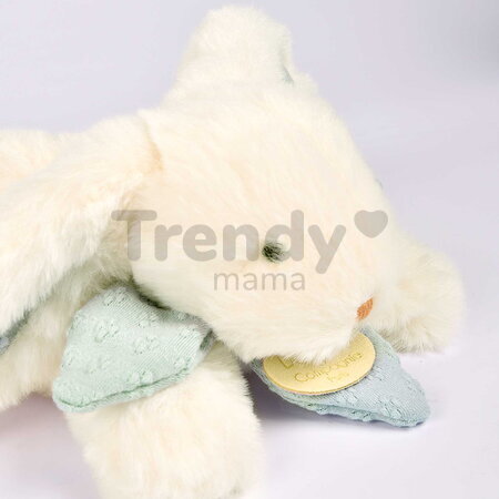 Plyšový zajačik na maznanie Bunny Bonbon Dusty Blue Plush Doudou et Compagnie modrý 20 cm od 0 mes DC4665