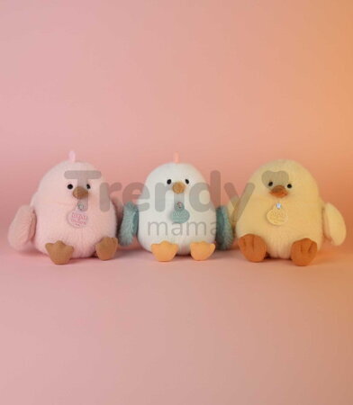 Plyšový vtáčik Chick Soft Toy Les Piou Doudou et Compagnie žltý 15 cm od 0 mes DC4702
