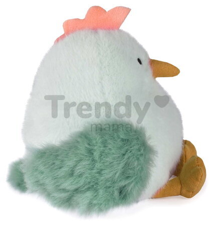 Plyšový vtáčik Almond Chick Soft Toy Les Piou Doudou et Compagnie zelený 15 cm od 0 mes DC4701