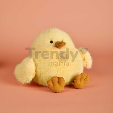 Plyšový vtáčik Chick Soft Toy Les Piou Doudou et Compagnie žltý 15 cm od 0 mes DC4702
