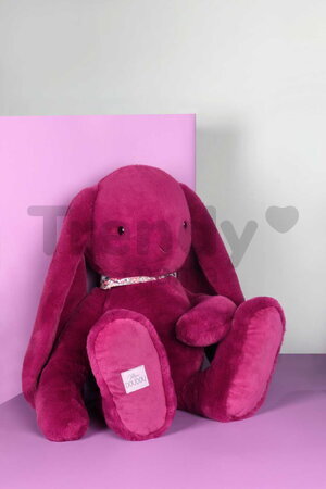 Plyšový zajac Bunny Plum Doudou et Compagnie fialový 70 cm od 0 mes DC4727