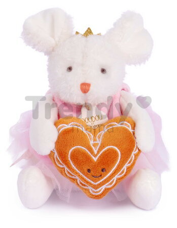 Plyšová myška Christmas Mouse Doudou et Compagnie vianočná kolekcia 3 druhy 15 cm od 0 mes DC4734