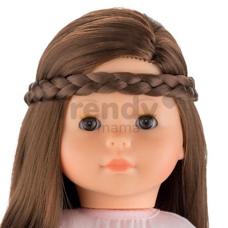 Čelenka Braid Headbands Ma Corolle hnedá pre 36 cm bábiku od 4 rokov