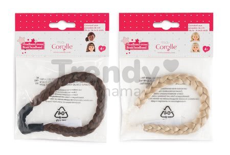 Čelenky Braid Headbands Ma Corolle 2 kusy pre 36 cm bábiku od 4 rokov