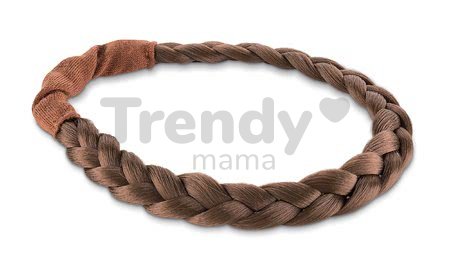 Čelenka Braid Headbands Ma Corolle hnedá pre 36 cm bábiku od 4 rokov