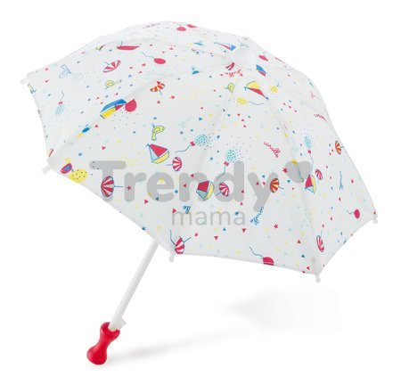 Slnečník na pláž Beach Umbrella Ma Corolle pre 36 cm bábiku od 4 rokov