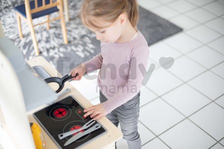 Drevená kuchynka elektronická Play Kitchen Eichhorn varná doska so svetlom