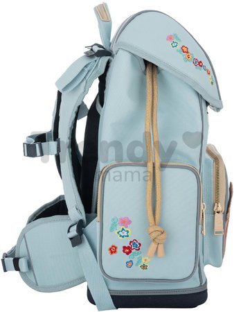 Školský batoh veľký Ergomaxx Cavalerie Florale Jeune Premier ergonomický luxusné prevedenie 39*26 cm
