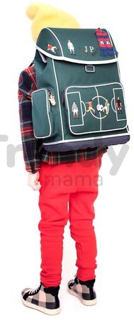 Školský batoh veľký Ergomaxx FC Jeune Premier ergonomický luxusné prevedenie 39*26 cm
