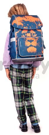 Školský batoh veľký Ergomaxx The King Jeune Premier ergonomický luxusné prevedenie 39*26 cm
