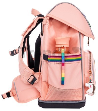 Školský batoh veľký Ergomaxx Lady Gadget Pink Jeune Premier ergonomický luxusné prevedenie 41*27 cm