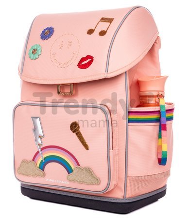 Školský batoh veľký Ergomaxx Lady Gadget Pink Jeune Premier ergonomický luxusné prevedenie 41*27 cm