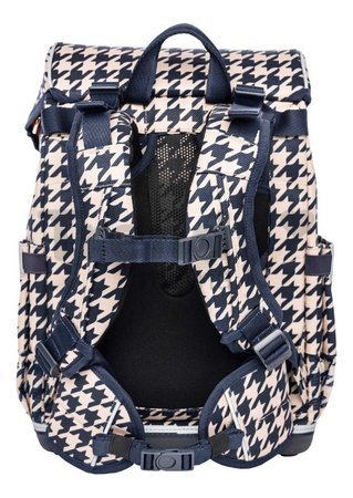 Školský batoh veľký Ergomaxx Houndstooth Horse Jeune Premier ergonomický luxusné prevedenie 41*27 cm