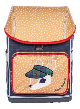 Školský batoh veľký Ergomaxx Dashing Deer Jeune Premier ergonomický luxusné prevedenie 41*27 cm
