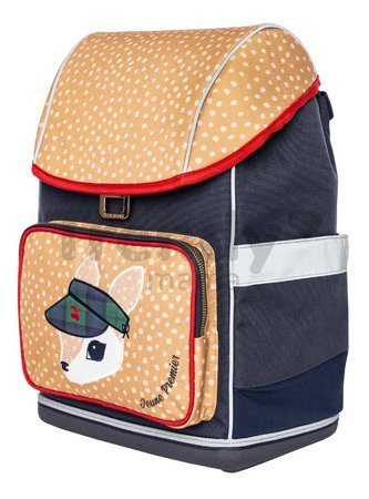 Školský batoh veľký Ergomaxx Dashing Deer Jeune Premier ergonomický luxusné prevedenie 41*27 cm