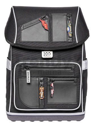 Školský batoh veľký Ergomaxx Grand Prix Jeune Premier ergonomický luxusné prevedenie 41*27 cm