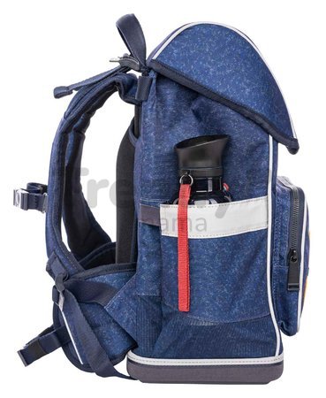 Školský batoh veľký Ergomaxx Boxing Tiger Navy Mélange Jeune Premier ergonomický luxusné prevedenie 41*27 cm