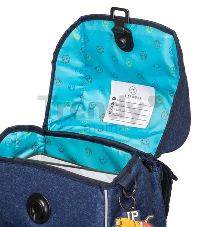 Školský batoh veľký Ergomaxx Boxing Tiger Navy Mélange Jeune Premier ergonomický luxusné prevedenie 41*27 cm