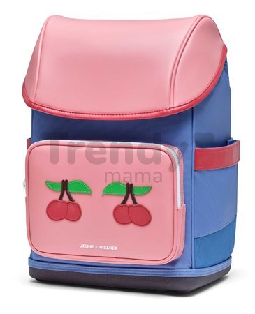 Školský batoh veľký Ergomaxx Cherry Pink Jeune Premier ergonomický luxusné prevedenie 42*27 cm