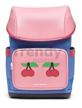 Školský batoh veľký Ergomaxx Cherry Pink Jeune Premier ergonomický luxusné prevedenie 42*27 cm