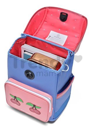 Školský batoh veľký Ergomaxx Cherry Pink Jeune Premier ergonomický luxusné prevedenie 42*27 cm