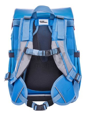 Školský batoh veľký Ergomaxx BFF Blue Jeune Premier ergonomický luxusné prevedenie 41*27 cm