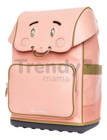 Školský batoh veľký Ergomaxx BFF Pink Jeune Premier ergonomický luxusné prevedenie 41*27 cm