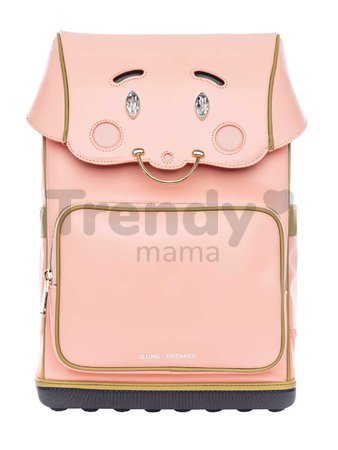Školský batoh veľký Ergomaxx BFF Pink Jeune Premier ergonomický luxusné prevedenie 41*27 cm