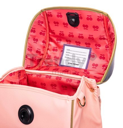 Školský batoh veľký Ergomaxx BFF Pink Jeune Premier ergonomický luxusné prevedenie 41*27 cm