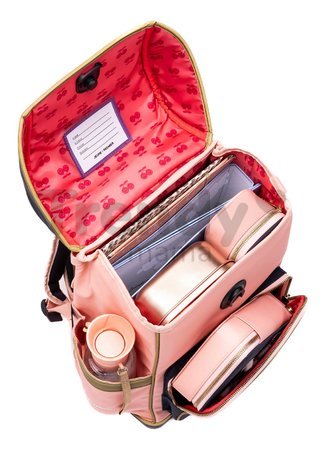 Školský batoh veľký Ergomaxx BFF Pink Jeune Premier ergonomický luxusné prevedenie 41*27 cm