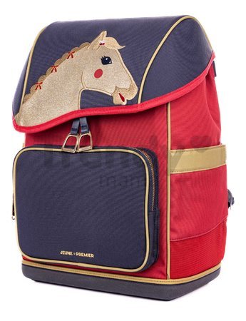 Školský batoh veľký Ergomaxx Saddle Bag Jeune Premier ergonomický luxusné prevedenie 41*27 cm