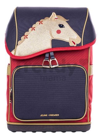 Školský batoh veľký Ergomaxx Saddle Bag Jeune Premier ergonomický luxusné prevedenie 41*27 cm