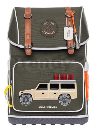 Školský batoh veľký Ergomaxx Camp Life Jeune Premier ergonomický luxusné prevedenie 41*27 cm