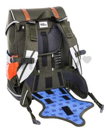 Školský batoh veľký Ergomaxx Camp Life Jeune Premier ergonomický luxusné prevedenie 41*27 cm