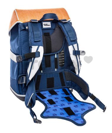 Školský batoh veľký Ergomaxx Polo Dino Jeune Premier ergonomický luxusné prevedenie 41*27 cm