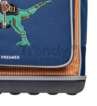 Školský batoh veľký Ergomaxx Polo Dino Jeune Premier ergonomický luxusné prevedenie 41*27 cm